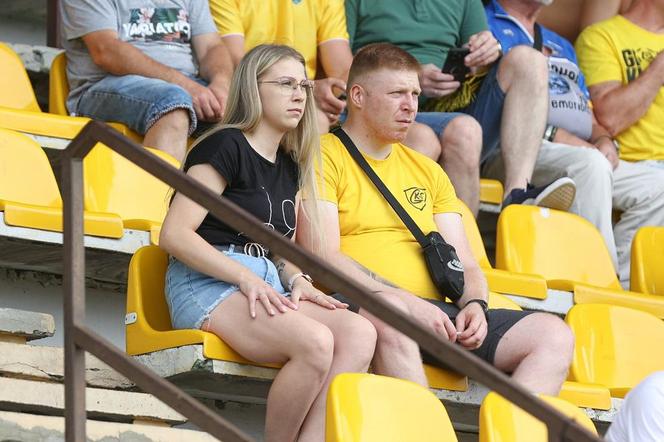 Kibice podczas meczu GKS Katowice - Radomiak Radom