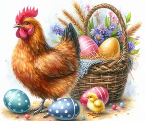 Fajne kartki z życzeniami i obrazki na Wielkanoc