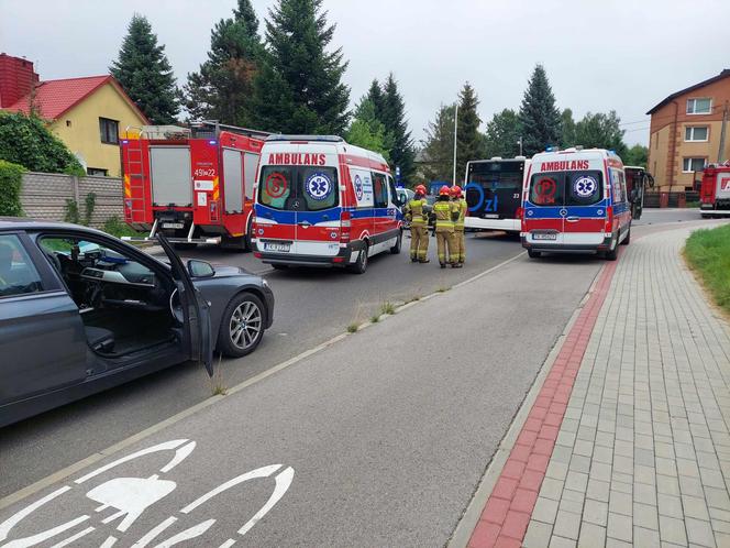 Wypadek na Moniuszki w Starachowicach