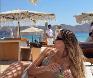 Sandra Kubicka wypoczywa na Mykonos