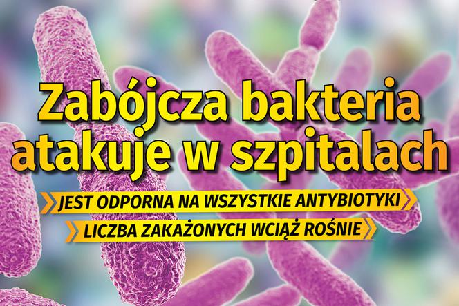  Zabójcza bakteria atakuje w szpitalach