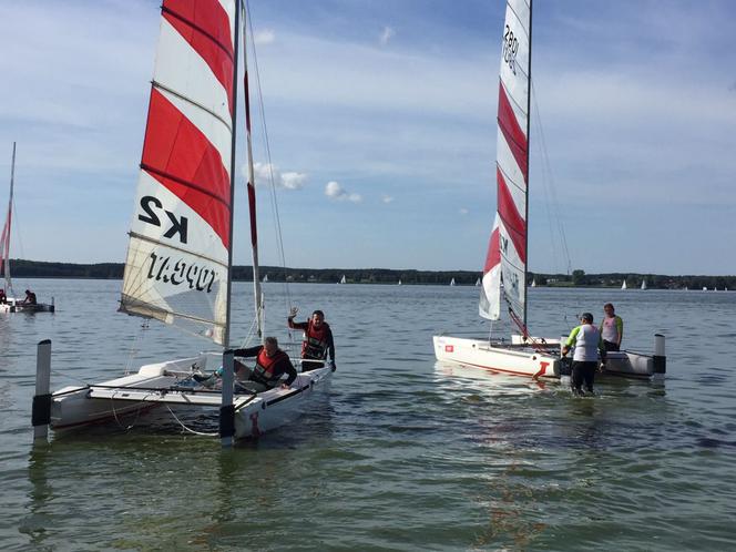 Srebrna Szekla Zbąszynia - regaty katamaranów Topcat (8)