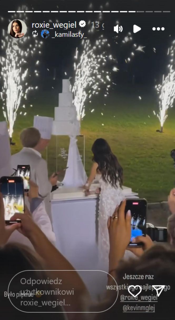 Ślub Roxie Węgiel