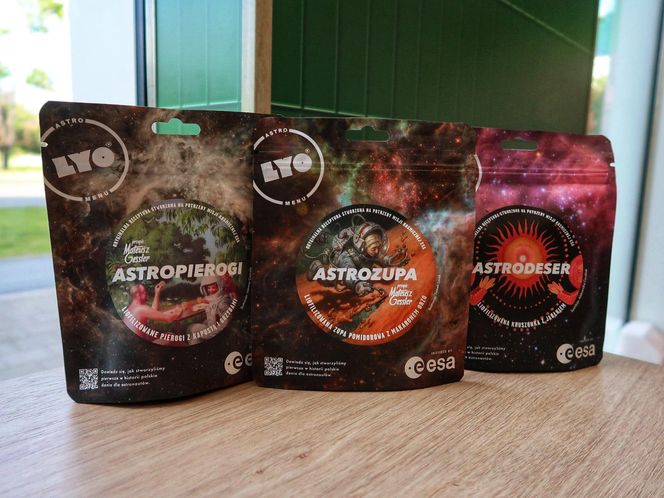 Astrozupa, Astropierogi i Astrodeser z Kielc
