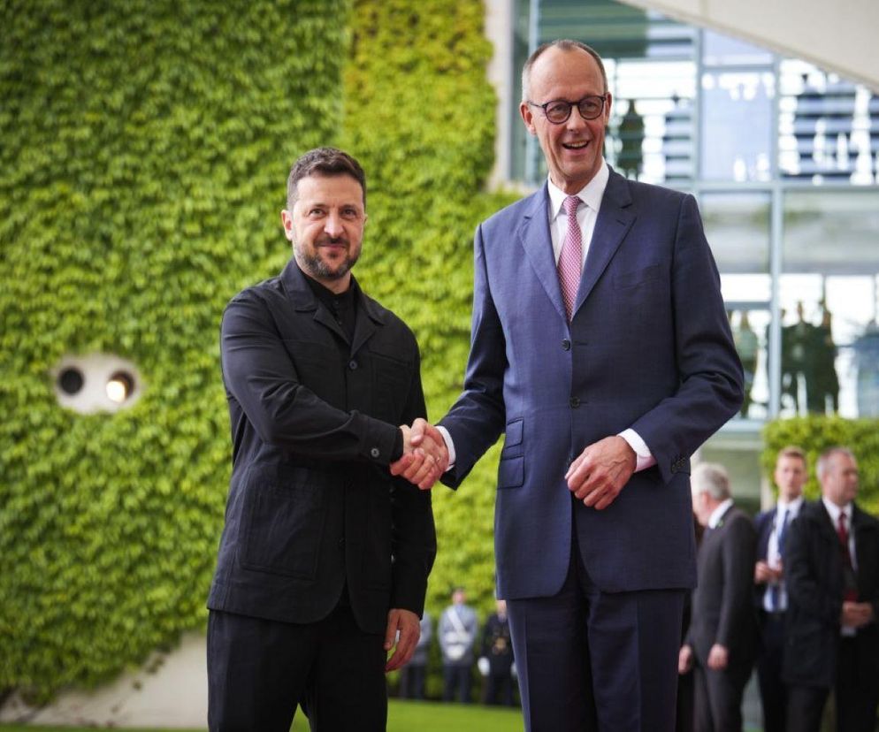 Zełenski w Niemczech. Niemcy zamierzają dalej zwiększać presję na Rosję