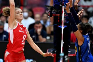 Agnieszka Korneluk - mecz Polska - Włochy