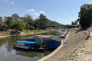 Nowa kładka w Porcie Czerniakowskim