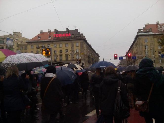 Czarny protest we Wrocławiu
