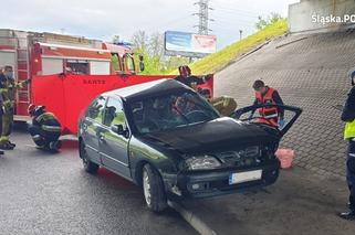 Koszmarny wypadek na DTŚ w Katowicach. Na miejscu zginęła 53-letnia kobieta [ZDJĘCIA]