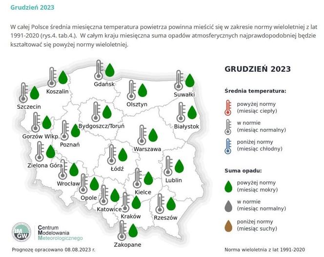 IMGW opublikowało długoterminową prognozę pogody. Jaka będzie tegoroczna zima w Polsce?