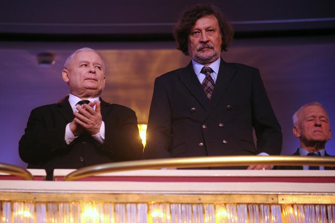 Jarosław Kaczyński i Jan Maria Tomaszewski