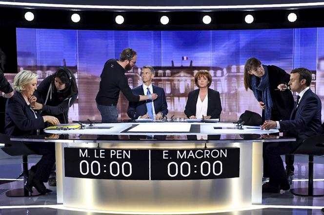 debata Marine Le Pen Emmanuel Macron