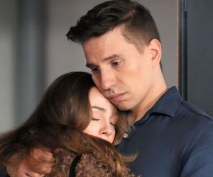 Barwy szczęścia odc. 3179. Oliwka (Wiktoria Gąsiewska), Tomasz Kępski (Jakub Sokołowski) 