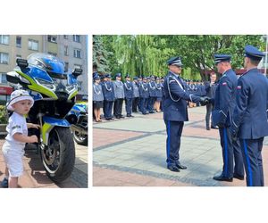 Awanse policjantów, medale oraz atrakcje dla widzów. Święto policji odbyło się w nietypowym miejscu