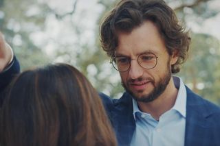 	M jak miłość odc. 1847. Kasia (Paulina Lasota), Mariusz (Mateusz Mosiewicz)