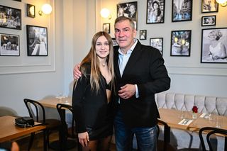 Julia Szeremeta na kolacji z Dariuszem Michalczewskim