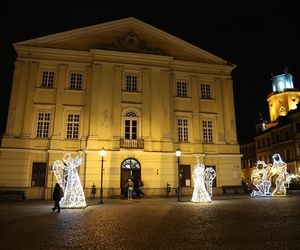 Boże Narodzenie 2024. Światełka oświetliły choinkę na pl. Łokietka w stolicy woj. lubelskiego! Tak się prezentuje. Zdjęcia