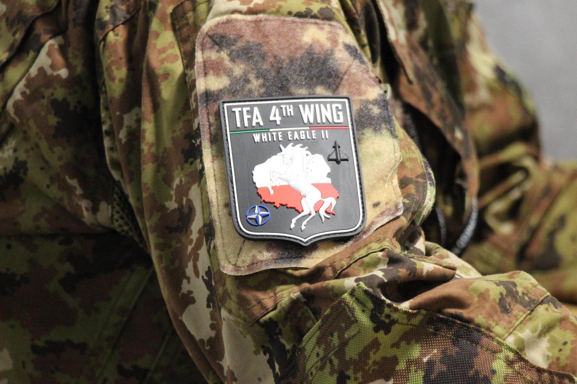 Naszywka 4th Wing Operation White Eagle 2