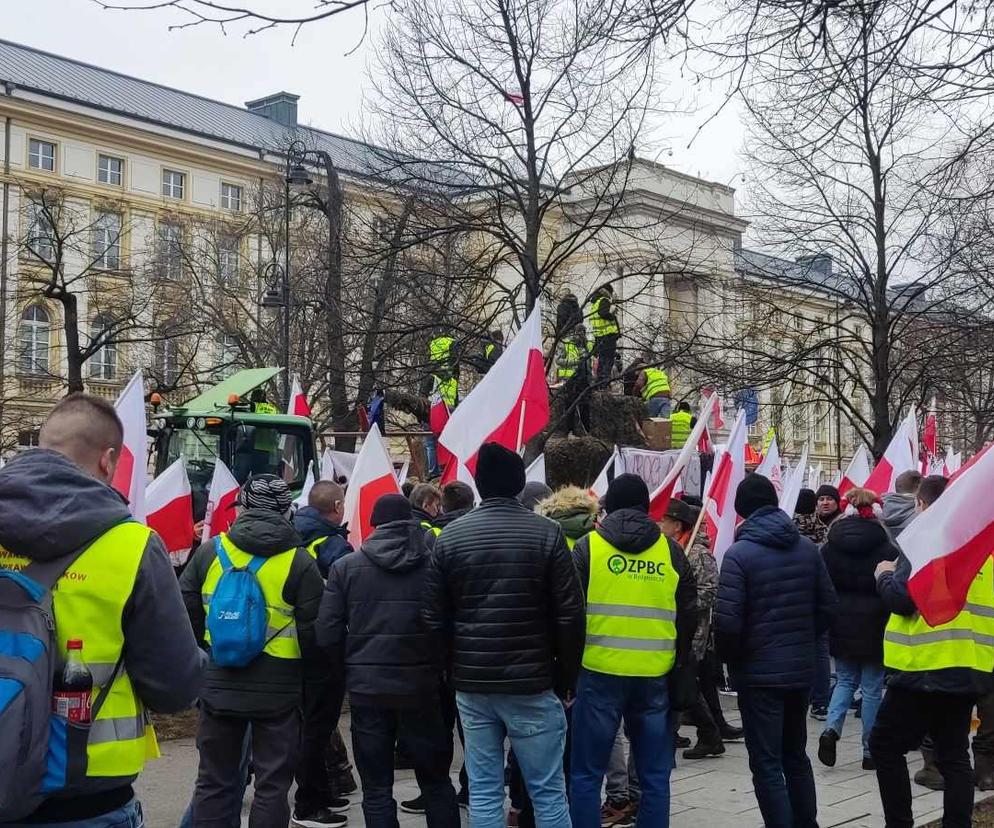 Protest rolników w Warszawie 6.03.3024