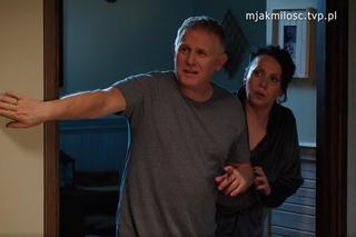 M jak miłość. Marysia (Małgorzata Pieńkowska), Artur Rogowski (Robert Moskwa)