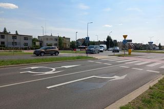Uwaga kierowcy! Są zmiany na rondzie Żwirki i Wigury w Lesznie
