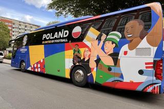 Tym autobusem będą jeździć na mecze piłkarze z Polski