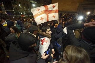 Protest w Gruzji. Masowe zatrzymania! 