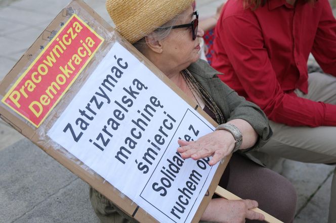 Marsz dla Palestyny przeszedł w niedzielę, 17 sierpnia ulicami Warszawy