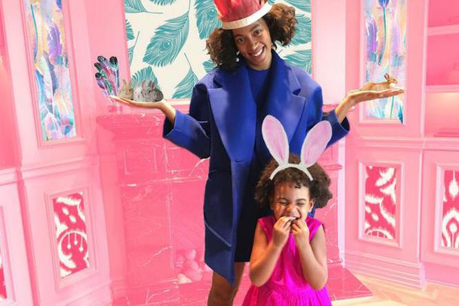 Beyonce i Blue Ivy zdjęcia