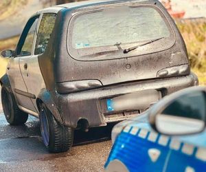 18-latek jeździł gratem. Mógł się rozpaść w każdej chwili
