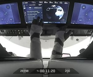 Sławosz Uznański-Wiśniewski poleciał w kosmos! Tak wyglądał start misji Axiom-4