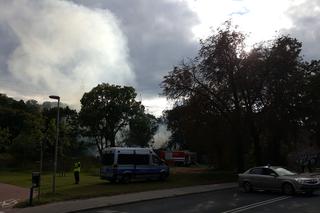 Pożar w centrum Bydgoszczy! Kłęby dymu nad miastem