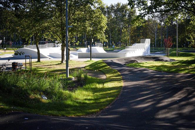 W Parku Śląskim powstaje Miasteczko Ruchu Drogowego ze skateparkiem, pumptrackiem i ścianką wspinaczkową oraz strefą malucha