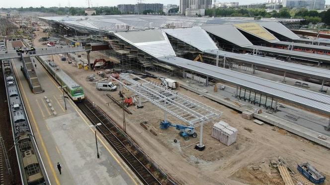 Tak zmienia się dworzec PKP Warszawa Zachodnia