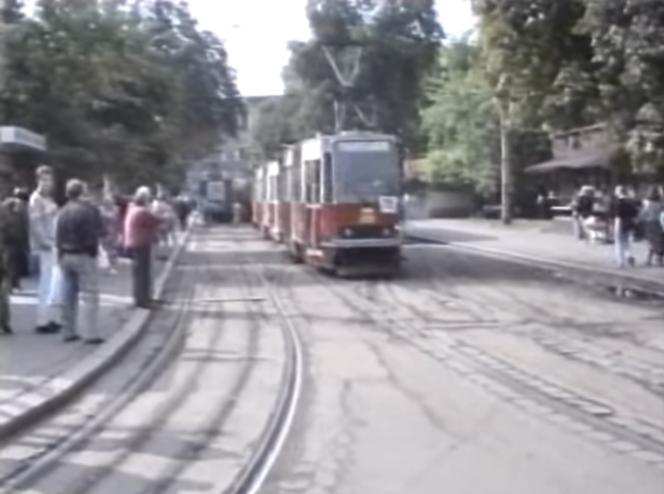 Tak wyglądały śląskie tramwaje w 1990 roku!