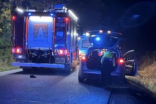  Tragedia pod Grójcem. Volkswagen huknął w rowerzystę. 54-latek nie żyje