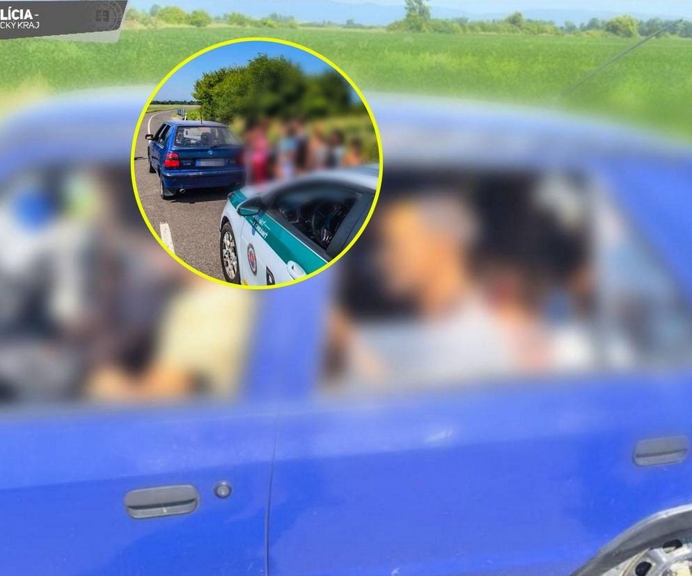Policjanci zatrzymali Skodę do kontroli. Przeżyli szok swojego życia