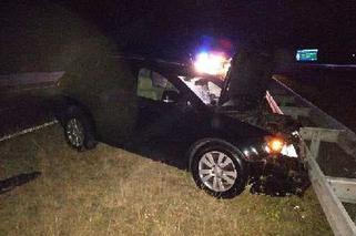 Wypadek na autostradzie A4, sześć osób trafiło do szpitala