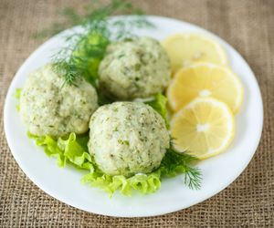 Pulpety rybne gotowane na parze