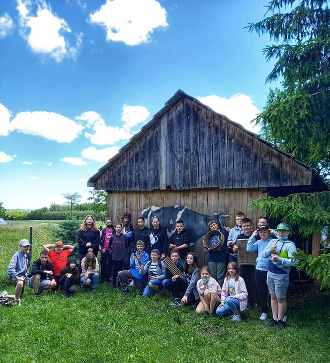 Uczniowie z wizytą u Moniki Dygas