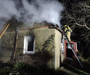 Tragiczny pożar w gminie Siennica. Jest ofiara śmiertelna