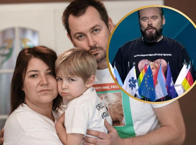 Stanowski przyszedł do TVP w bluzie promującej zbiórkę pieniędzy. Potrzeba jeszcze kilku milionów