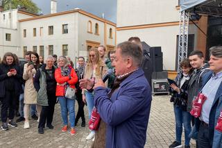 Robert Makłowicz w Zielonej Górze. III Lubuski Festiwal Otwartych Piwnic i Winnic