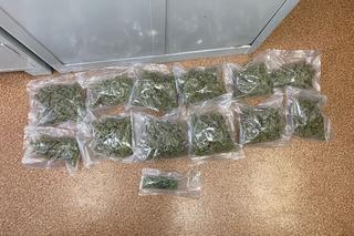 Krakowianin posiadał ponad kilogram marihuany. Zatrzymali go policjanci z Brzeska