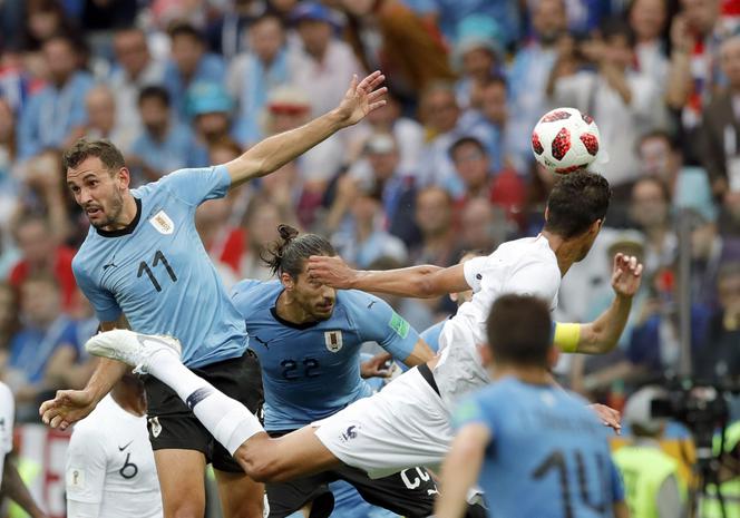 MŚ Rosja 2018. Ćwierćfinał: Urugwaj-Francja: Raphael Varane