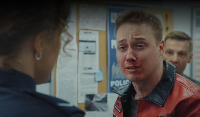 M jak miłość odc. 1878. Natalka (Dominika Suchecka), Dominik Walat (Bartosz Surówka), Paweł (Rafał Mroczek)