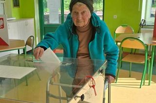 Ma 104 lata i oddała głos w wyborach
