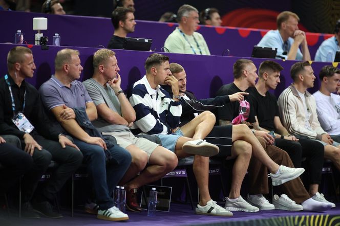 Jerzy Brzęczek, Mateusz Ponitka, mecz Polska - Francja