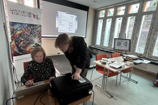 warsztaty w Miejskiej Bibliotece Publicznej w Koninie