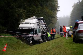 Wypadek na DK 65. Mężczyzna i trójka dzieci nie żyją